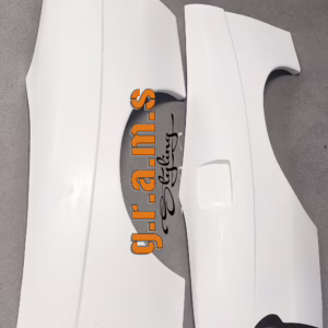 Soarer SC300 SC400 OEM-style +50mm rear fender flares for improved aerodynamics and performance.