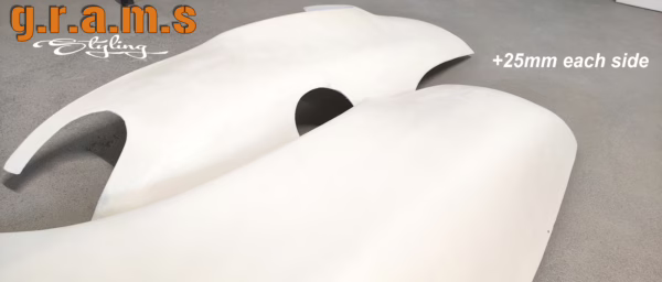 Miata MX-5 NA Rear Fenders | OEM & Wide Body +25mm Flares for Performance - MX-5