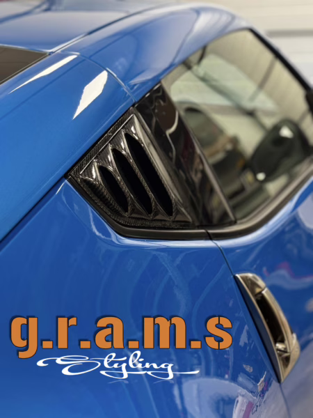 Nissan 370z Side Side Window Louvers - 370z