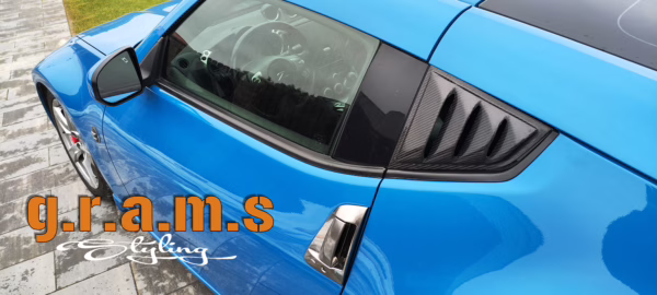 Nissan 370z Side Side Window Louvers - 370z