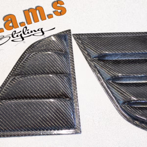 Nissan 370z Side Side Window Louvers - 370z