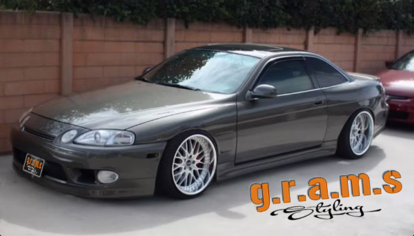 Soarer SC300 SC400 Front Vertex D1 Style Vented Fenders | +25mm Wide Body Kit for Performance - Soarer