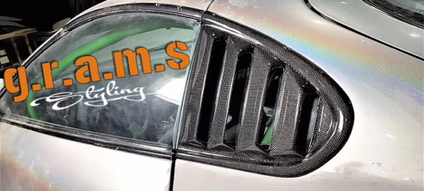 Toyota Supra MK4 JZA80 Side Window Louvers/ Vents - MK4