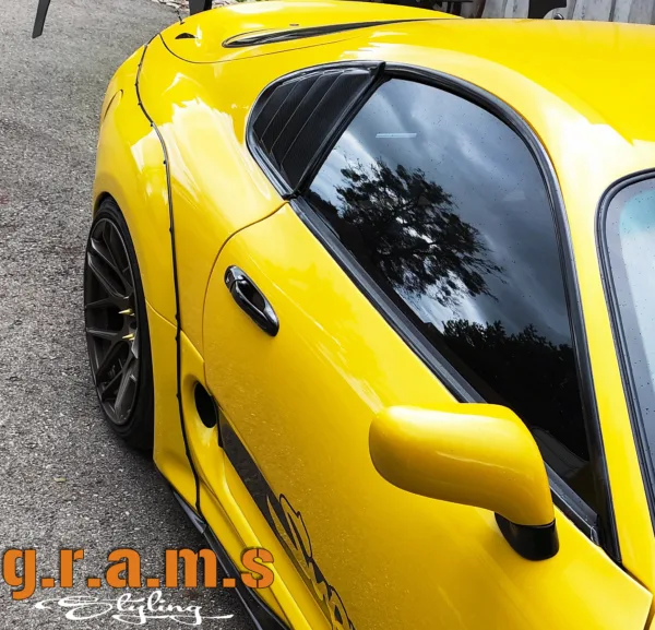 Toyota Supra MK4 JZA80 Side Window Louvers/ Vents - MK4