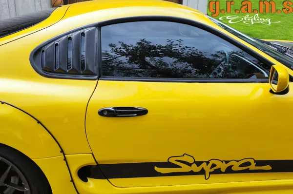 Toyota Supra MK4 JZA80 Side Window Louvers/ Vents - MK4