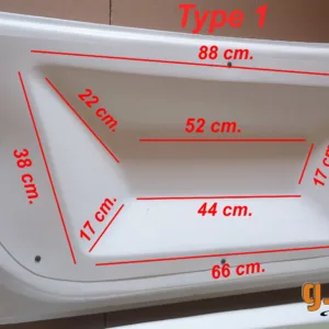 Racing Interior Door Cards to Clear Rollcage | Pair (L+R) - Racing Interior