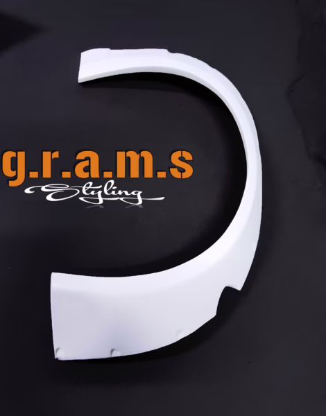 BMW E46 Compact Version 1 Wide Fender Flares Front and Rear | Aggressive Stance for Larger Wheels - Front Wings