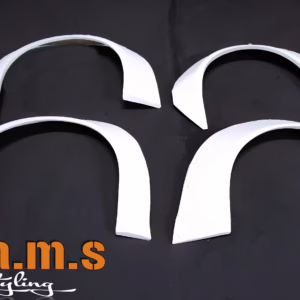 BMW E46 Compact Version 1 Wide Fender Flares Front and Rear | Aggressive Stance for Larger Wheels - Front Wings