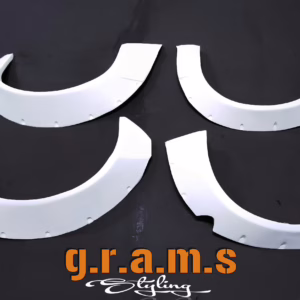 BMW E46 Compact Version 1 Wide Fender Flares Front and Rear | Aggressive Stance for Larger Wheels - Front Wings