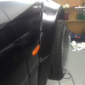 BMW E46 Compact Version 1 Wide Fender Flares Front and Rear | Aggressive Stance for Larger Wheels - Front Wings