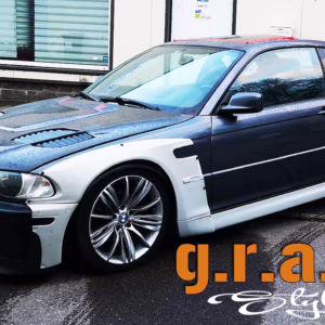 BMW E46 Coupe Version 2 Wide Bodykit Side Skirts - E46