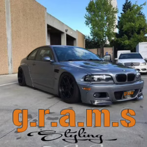 BMW E46 Coupe Version 2 Wide Bodykit Side Skirts - E46