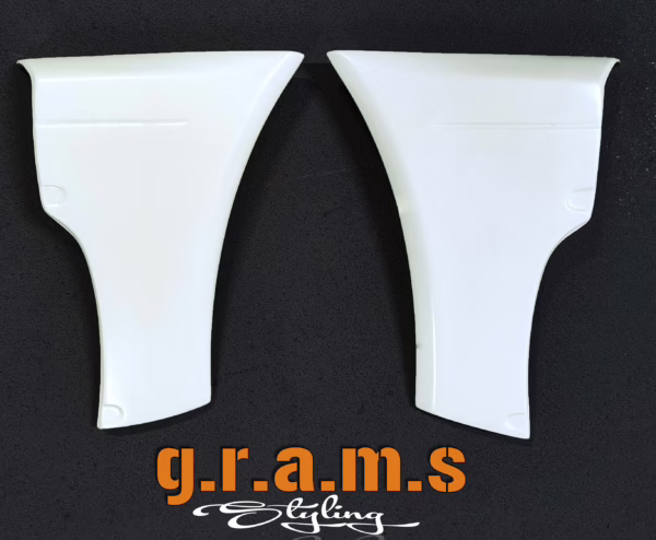 BMW E46 Coupe Version 2 Wide Front Wings | Fender Flares - Front Wings