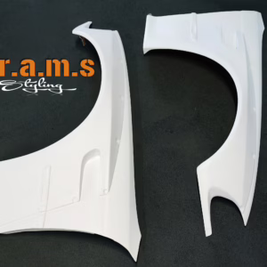 BMW E46 Coupe Version 2 Wide Front Wings | Fender Flares - Front Wings