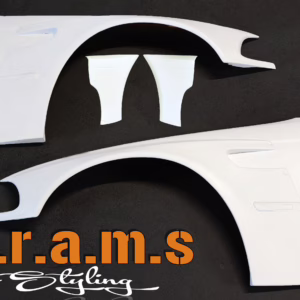 BMW E46 Coupe Version 2 Wide Front Wings | Fender Flares - Front Wings