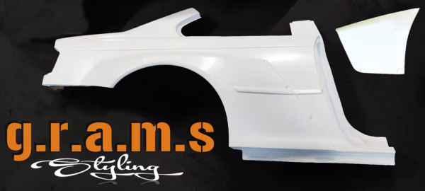 BMW E46 Coupe Version 2 Wide Rear Quarters/ Fender Flares - E46