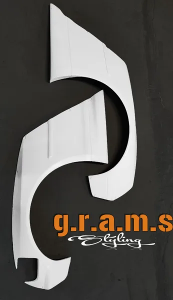 BMW E46 Coupe Version 2 Wide Rear Quarters/ Fender Flares - E46