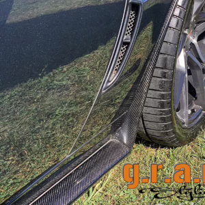 Chevrolet Corvette C6 Z06 ZR1 carbon fiber wheel arch liners for improved performance and aesthetics.