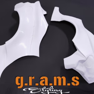 Toyota GT86 / Subaru BRZ Rear Wide Fender Flares Wisefab fit +100mm - BRZ