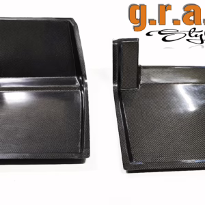 Universal Racing Footwell made from carbon fiber and fiberglass for performance vehicles.