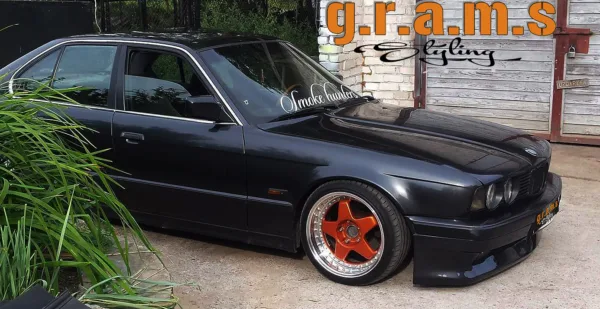BMW E34 AC Shnitzer style front bumper lip - E34