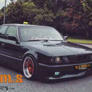 BMW E34 AC Shnitzer style front bumper lip - E34