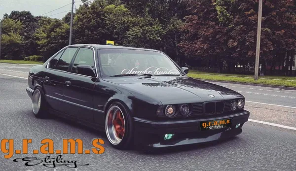 BMW E34 AC Shnitzer style front bumper lip - E34