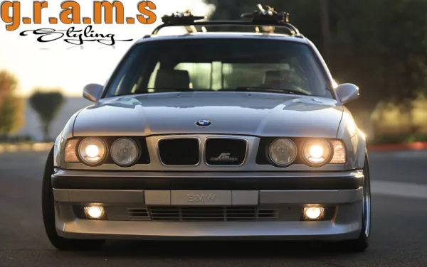 BMW E34 AC Shnitzer style front bumper lip - E34