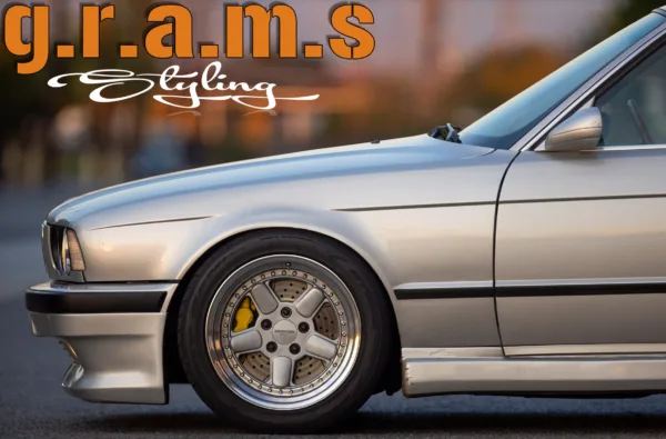 BMW E34 AC Shnitzer style front bumper lip - E34