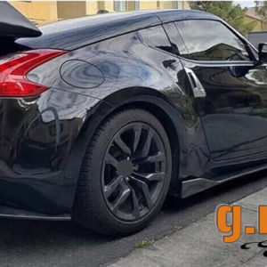Nissan 370z Z34 Side Skirt Extensions Origin Lab style - 370z