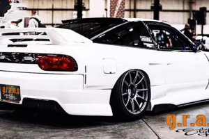 Nissan Silvia S13 Side Skirt Extensions Origin Lab Style