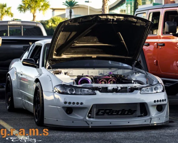 Nissan Silvia S14 to S15 Conversion Front Bumper | Silvia / 200SX  | Version 1 - Silvia