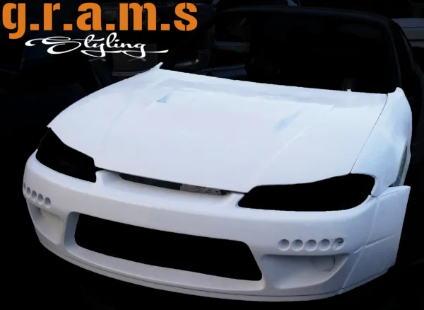 Nissan Silvia S14 to S15 Conversion Front Bumper | Silvia / 200SX  | Version 1 - Silvia