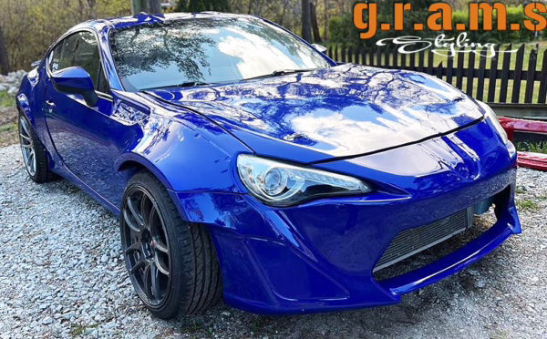 Toyota GT86 Front Bumper for HGK Wide Drifting bodykit - BRZ