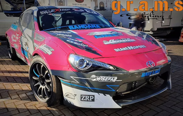 Toyota GT86 Front Bumper for HGK Wide Drifting bodykit - BRZ