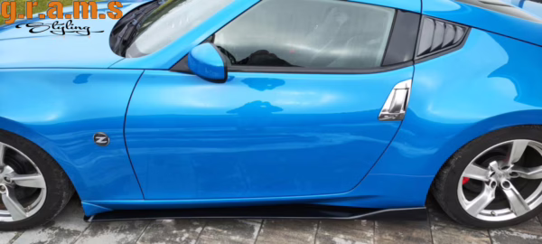 Nissan 370z Z34 Side Skirt Extensions Origin Lab style - 370z