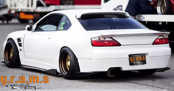 Nissan Silvia S15 Origin Lab Style Side Skirt Extensions - S15