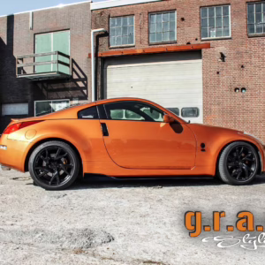 Nissan 350Z Z33 Side Skirt Extensions Origin Lab style - 350z