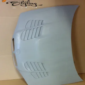 BMW E46 coupe M3 style Lightweight Vented Bonnet  / hood - E46