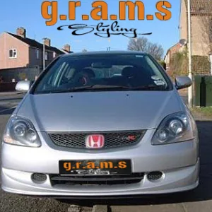 Civic MK7 Front Lip Type R Style 2001-2005 - Civic