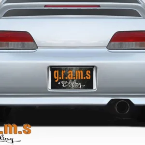 Honda Prelude MK5 OEM-style rear bumper lip carbon fiber