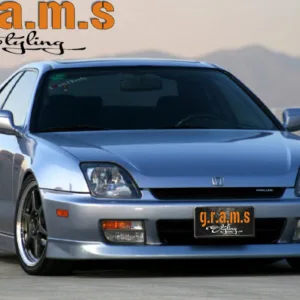 Honda Prelude MK5 front bumper lip carbon fiber