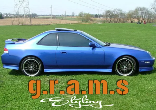 Honda Prelude MK5 OEM-Style Rear Bumper Lip - Prelude