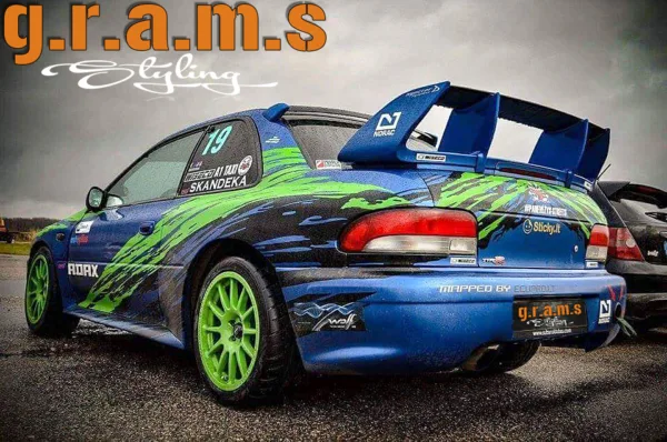 GC8 Impreza Coupe WRC-Style Rear Bumper - Impreza