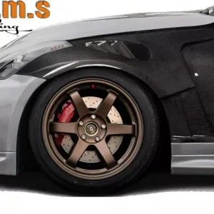 Nissan 350Z Z33 RS2 Style Front Vented Fenders - 350z