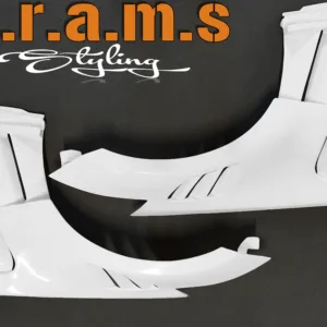 Nissan 350Z Z33 RS2 Style Front Vented Fenders - 350z