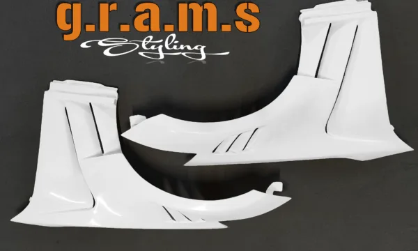 Nissan 350Z Z33 RS2 Style Front Vented Fenders - 350z