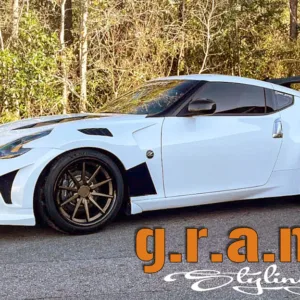 Nissan 370Z Z34 RS1 Style Front Vented Fenders - 370z