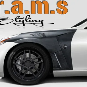 Nissan 370Z RS1 Style Carbon Fiber Front Fender – GRAMS Styling