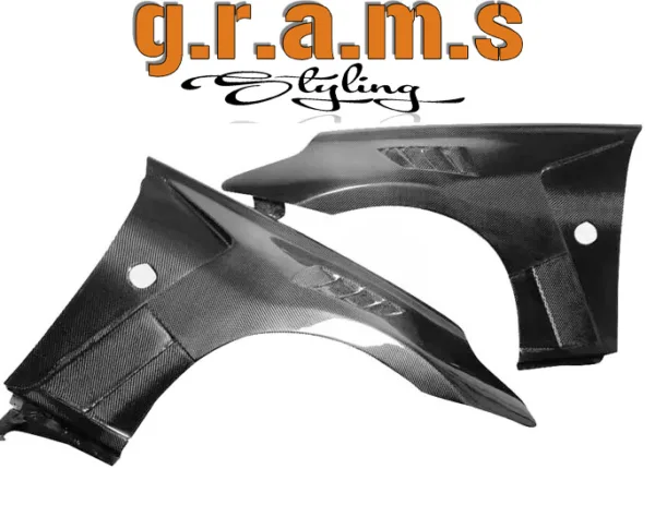 Nissan 370Z Z34 RS1 Style Front Vented Fenders - 370z